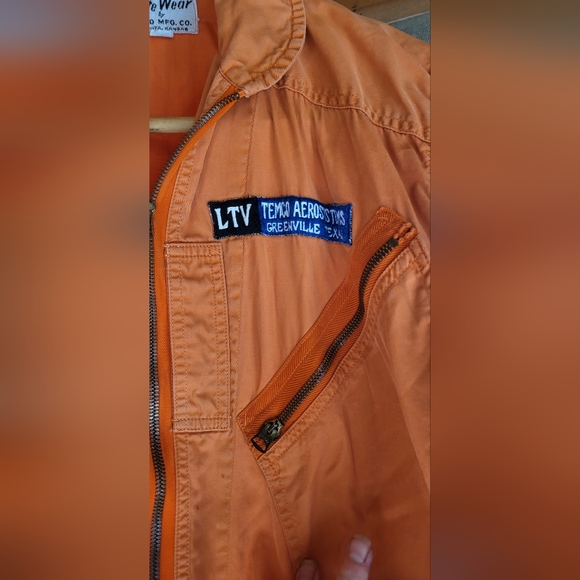 Moving Sale! Vintage orange flight suit great for Halloween - Picture 5 of 11
